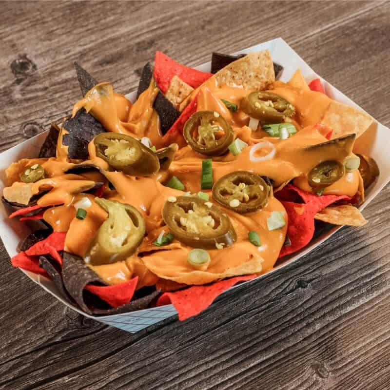 Beer Cheese Nachos.