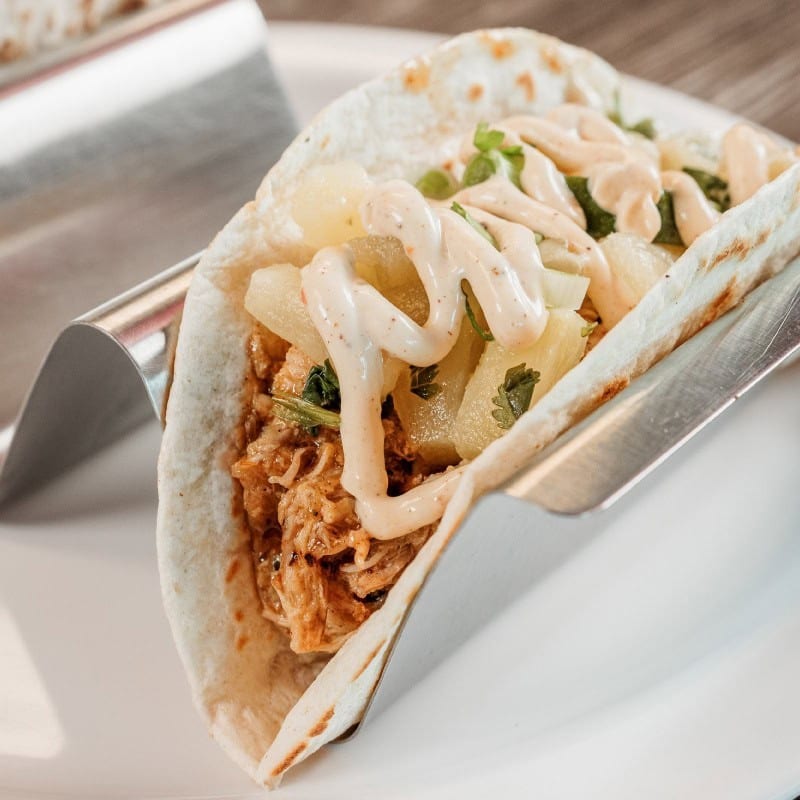 Jamaican Jerk Taco.