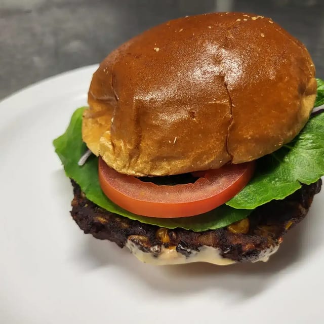 Black Bean Burger.