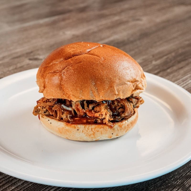 Kid's Pulled Pork Sandwich.