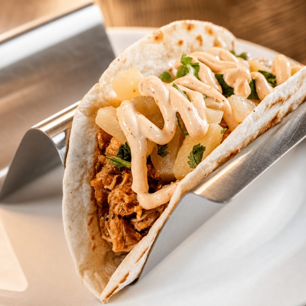 Jamaican Jerk Taco.
